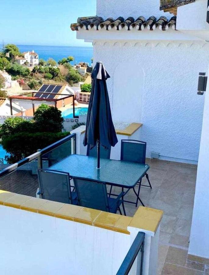 Apartamento 2 En Chalet Con Vista Abierta Al Mar Málaga Kültér fotó