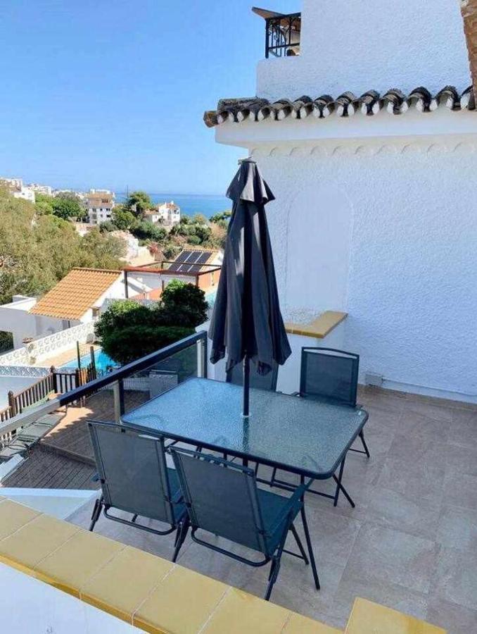 Apartamento 2 En Chalet Con Vista Abierta Al Mar Málaga Kültér fotó
