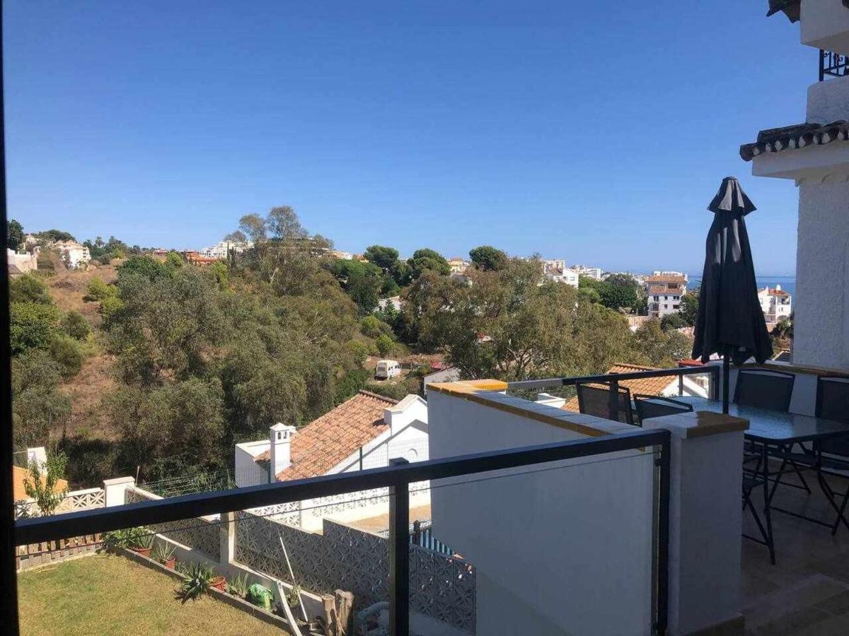 Apartamento 2 En Chalet Con Vista Abierta Al Mar Málaga Kültér fotó